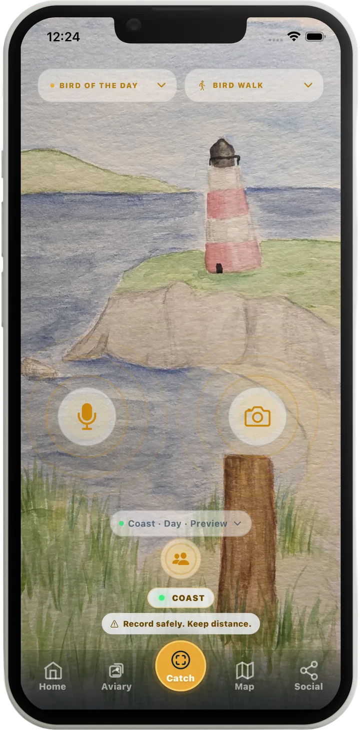 Catch screen in the Coast biome