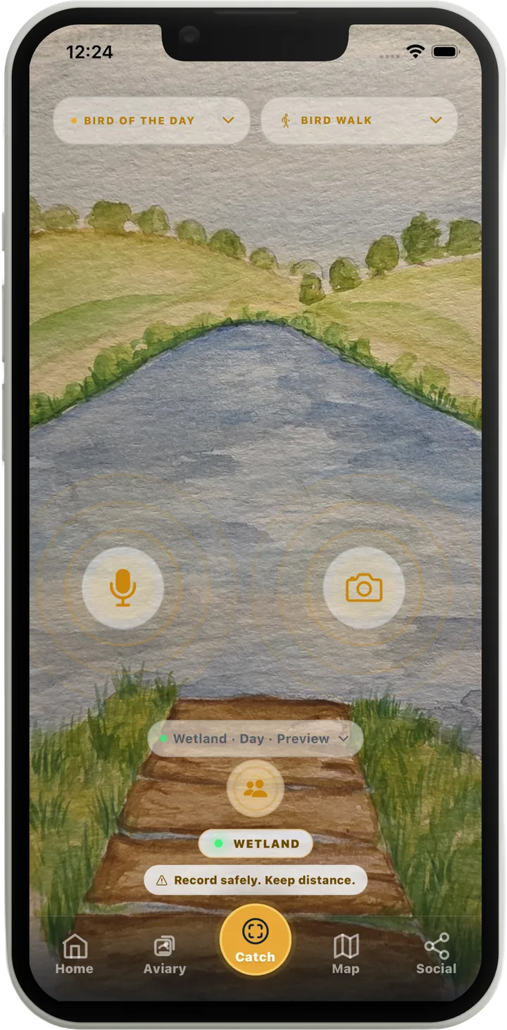 Catch screen in the Wetland biome